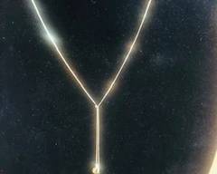 14k gold Diamond accent 24 in necklace 