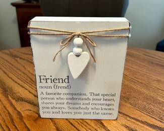 Friend Sign