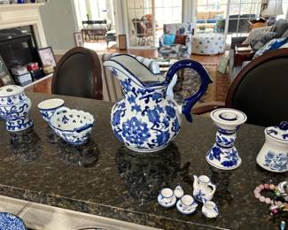 Blue and White Dishes