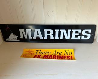 Marine Core Signage