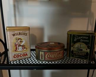 Assorted Collectable Tins