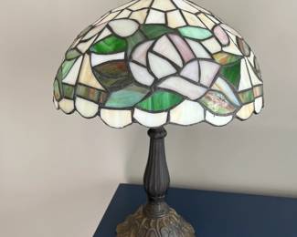 Stained Glass Floral Lamp