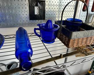 Cobalt Blue Glassware