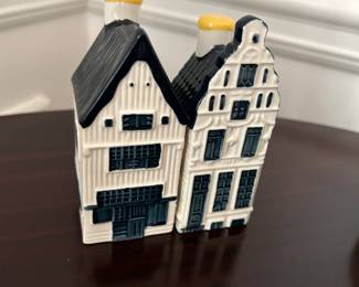 Home Decor - Pair of KLM Houses - 1990's