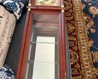 Wall Clock with 2 Display Shelves