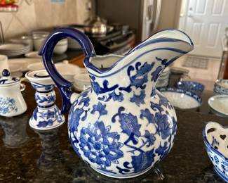 Blue and White Pottery/Decor