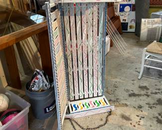 Hand painted swing