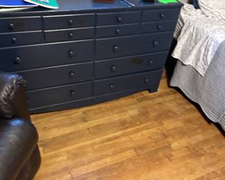 Blue dresser