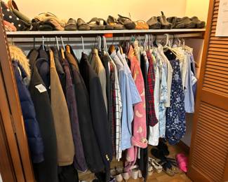 Women’s clothing, outerwear and shoes