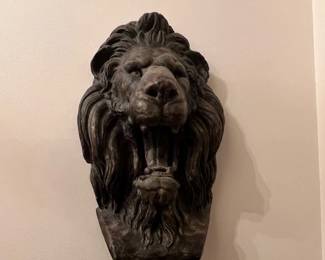 Lion wall art