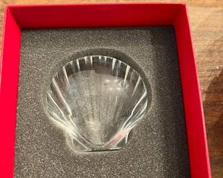 Baccarat seashell