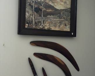 wood boomerangs