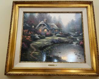 Everett’s Cottage
Thomas Kincaid with Authenticity
20x24
232/5850  S/N Paper