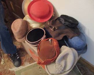 Vintage hat collection 