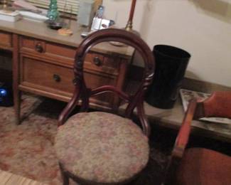 1860 American ballroom chair