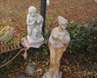 Outdoor statuary 