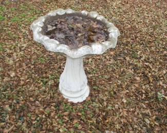 Outdoor fountain —- one of three 