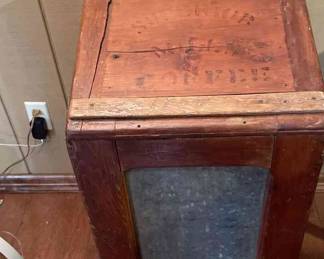 Primitive Slant Top Coffee Bin