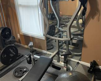 Gym exercise equipment
