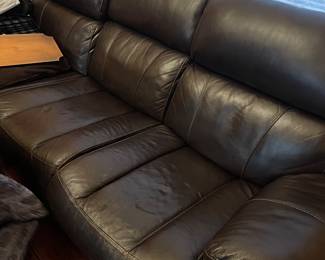 Leather couch