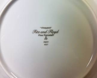 Fitz and Floyd Plates