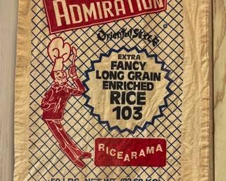 Vintage Rice Sack