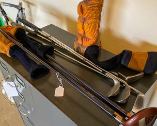 TaylorMade and Callaway Golf Clubs