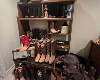 Vintage Cowboy Hats and Boots