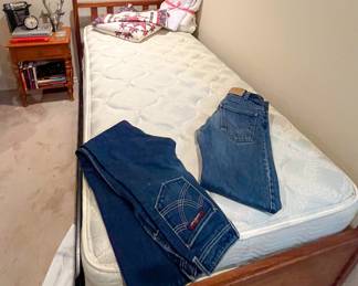 Twin Bed and Nightstand 