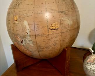 Large Globe on Stand
