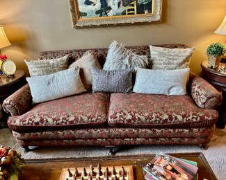 Magnificent Cut Velvet Sofa