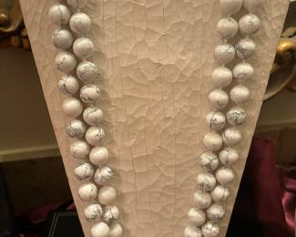 Natural stone beads necklaces