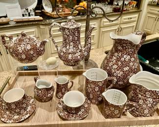 Royal Staffordshire "Brown Calico"