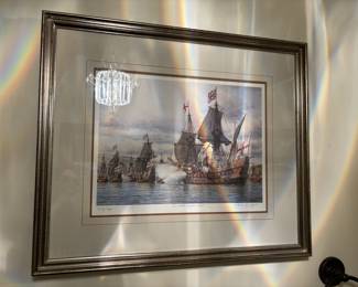 Signed and Numbered Regatta Picture