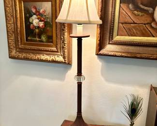 Several Candlestick Lamps