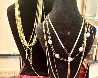 Gold Over Sterling Necklaces