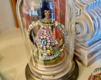 Jeweled Crown Under Dome