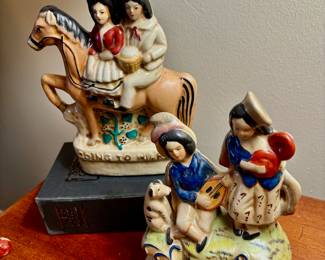 Staffordshire Look Figurines
