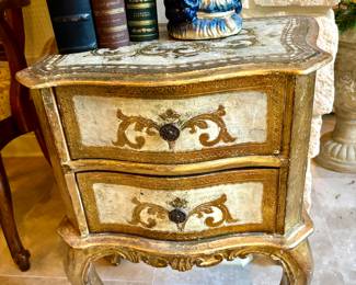 Pair of Vintage Italian bedside Tables