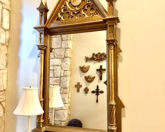 Stunning Medieval Style Large Mirror