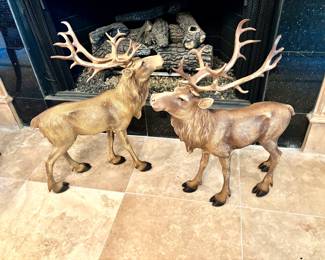 Elk Statues