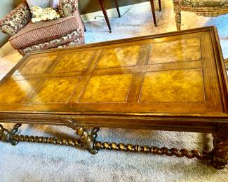 Italian Style Wood Coffee Table