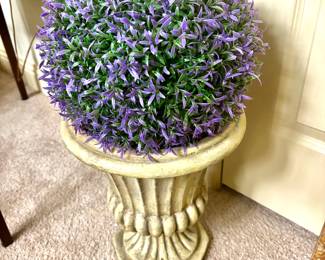 Urn With Lavender Ball