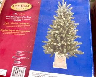 Two 4' Trees in Boxes