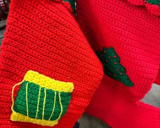 Vintage knitted stockings