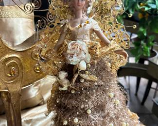 Beautiful Golden tree topper