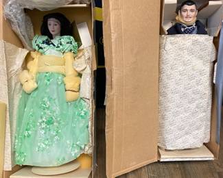 Scarlett and Rhett Butler Dolls
