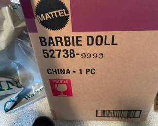 . . . lots of Barbie dolls