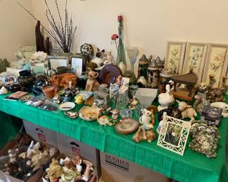 . . . great items -- Lenox, animal figures, and more collectibles