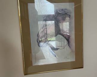 . . . signed horse print
